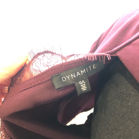 Burgundy classy top - Picture 3 of 3